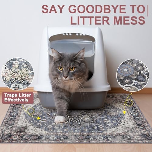 BEAUTYZOO Cat Litter Mat, Waterproof - Image 3