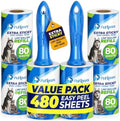 PetLovers Lint Rollers for Pet Hair Extra Sticky 6 Pack by PetLovers