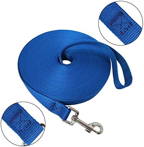 Nylon Training Dog Leash for Small Medium Large Dogs, 15ft 20ft 30ft 50ft Long - Image 2