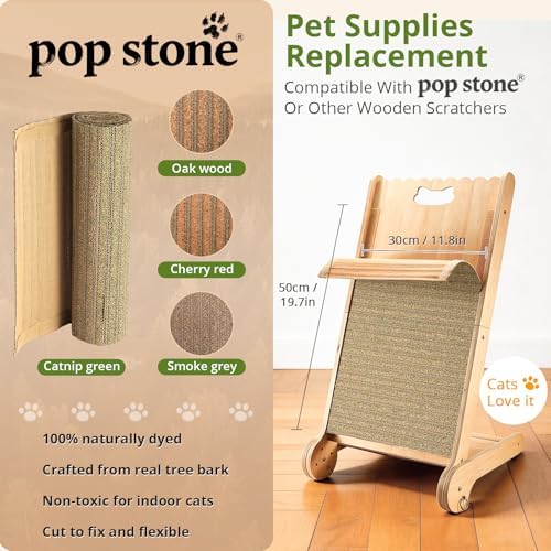 Natural Cork Cat Scratcher Mat - Image 2