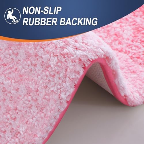 OLANLY Large Bathroom Rugs 44x32, Extra Soft Absorbent Microfiber Bath Rugs - Image 5