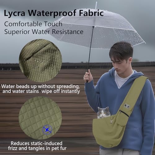 Dog Sling Water-Resistant Fabric - Image 4