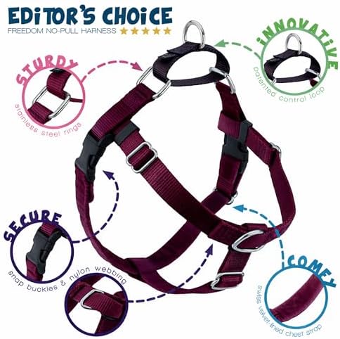 2 Hounds Design Freedom No Pull Dog Harness, 1 inch XL - Image 4