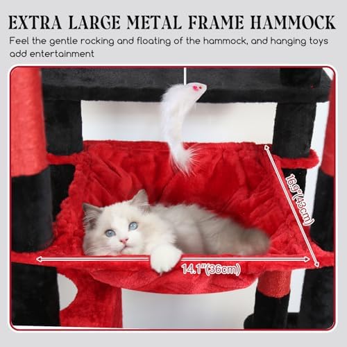 Globlazer F70 Pro Heavy Duty Cat Tree Tower - Image 4