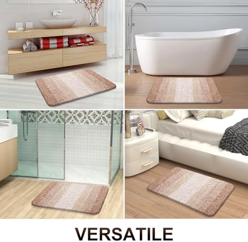 OLANLY Bathroom Runner Rug 45x27, Extra Soft Absorbent Microfiber Bath Rugs - Image 7
