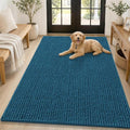 Smiry Dog Door Mat for Muddy Paws 59x35, Ultra Absorbent Chenille Doormat by Smiry