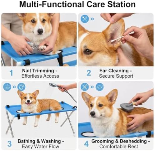 Foldable Pet Grooming Bath Table - Image 3