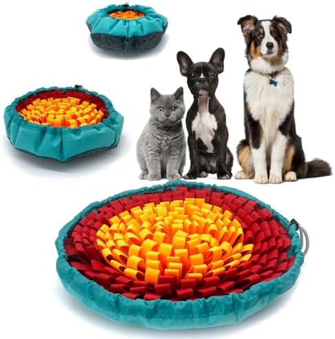 Dog Snuffle-Mat Slow-Feeder-Bowl by NEECONG