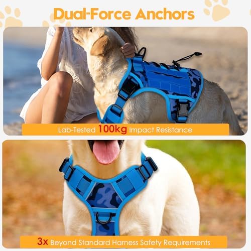Heavy-Duty Tactical Dog Harness - Image 4