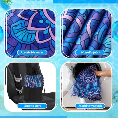 Hahafelt 2 Pack Car Seat Towel Cover - Image 3