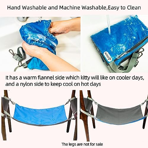 2-Piece Reversible Cat Hammock, Hanging - Image 3