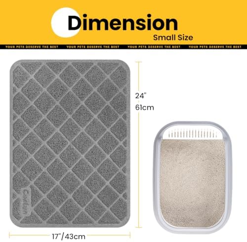 Conlun Cat Litter Mat Litter Trapping Mat - Image 2