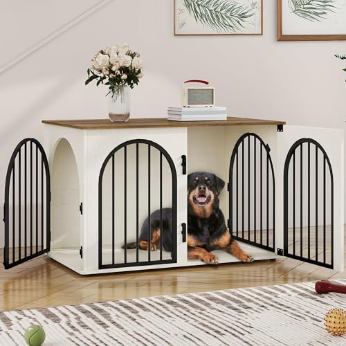 Hzuaneri 39.4'' Dog Crate Furniture, Dog Kennel Indoor by Hzuaneri