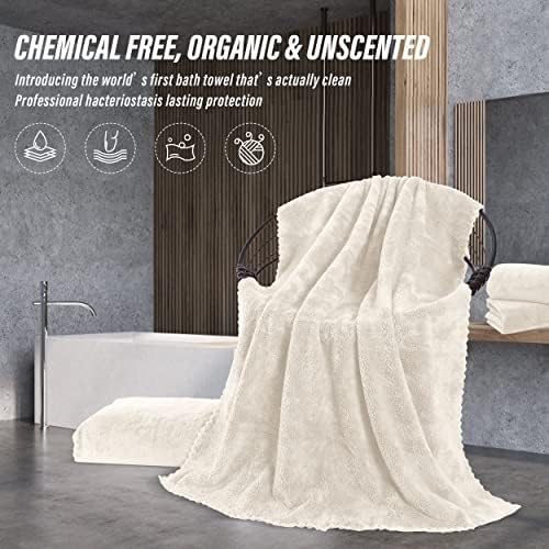 MOONQUEEN 6 Pack Premium Bath Towel Set - Image 5