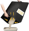 Cat Litter Mat, Upgrade Super Waterproof Back Layer Litter Box Mat, Non Slip by Conlun