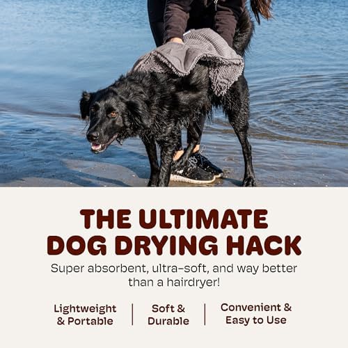 Dog Gone Smart The Dirty Dog Shammy Bath Towel - Image 5