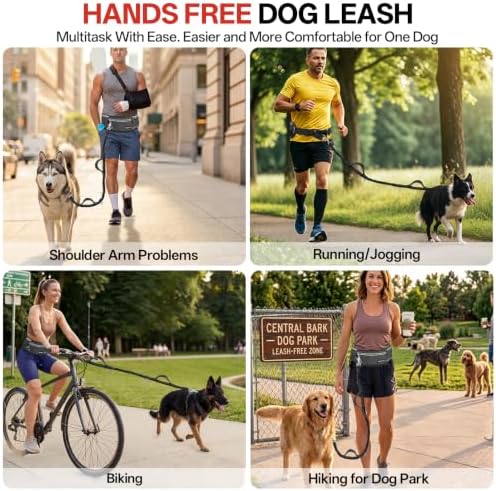Hands Free Dog Leash, 240LB Heavy Duty Retractable - Image 5