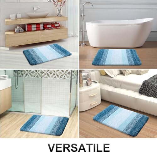 OLANLY Bathroom Runner Rug 59x24, Extra Soft Absorbent Microfiber Bath Rugs - Image 6