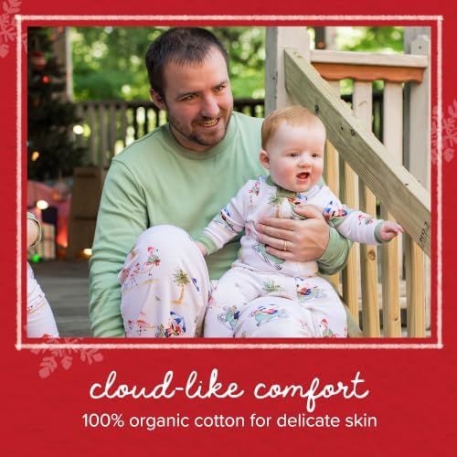 Burt's Bees Baby Matching Family Jammies, Organic Cotton, Holiday Pajamas - Image 5