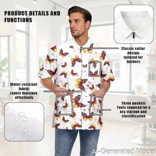 Professional Grooming Smock Unisex, Water Resistant Anti-Static - Image 5
