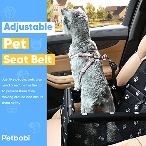 Petbobi Dog Car Seat for Small Dogs and Cats up to 15 lbs, Portable Booster - Image 4