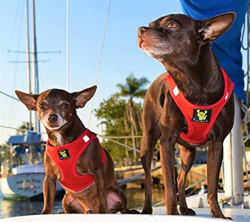 EcoBark Adjustable Step in Dog Harness, Double Padded Vest, X Large - Image 4