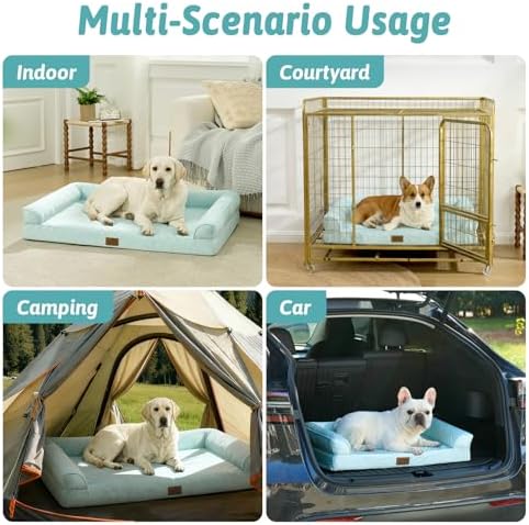 COZY KISS Cooling Dog Bed for Medium Dogs - Image 6