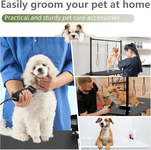 47"Professional Dog Pet Grooming Table Adjustable Heavy Duty Portable w/Arm & - Image 6