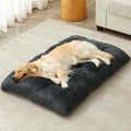 BFPETHOME Dog Beds for Large Dogs, Plush Dog Crate Bed Fluffy Cozy Kennel Pad by BFPETHOME