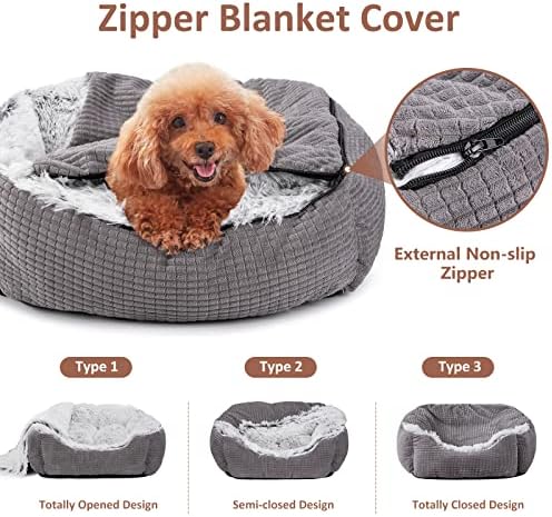MIXJOY Dog Beds for Small Dogs - Image 2