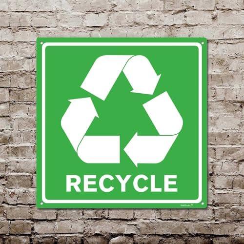 Recycle Aluminum Metal Sign | Indoor Outdoor UV Stable & Weatherproof | Home - Image 4