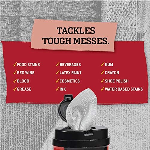 Tub O' Towels Carpet & Upholstery Cleaning Wipes 2 Pack – 7 x 8 Pre-Moistened - Image 5