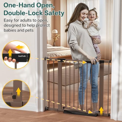 InnoTruth 27-36.6 in Wide Baby Gate - Image 3