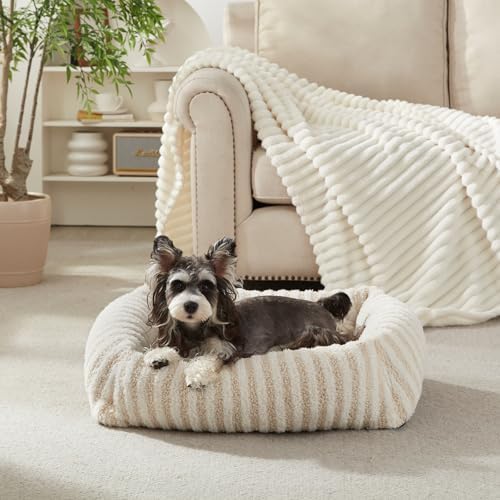 MIXJOY Dog Bed for Medium Sized Dogs, Washable Medium Dog Beds by MIXJOY