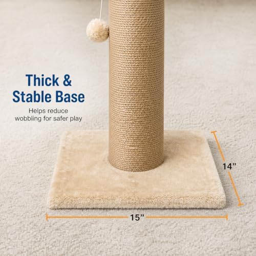 Cat Scratching Post with 5.5 Inch Diameter Sisal Post, 32 Inch - Image 4