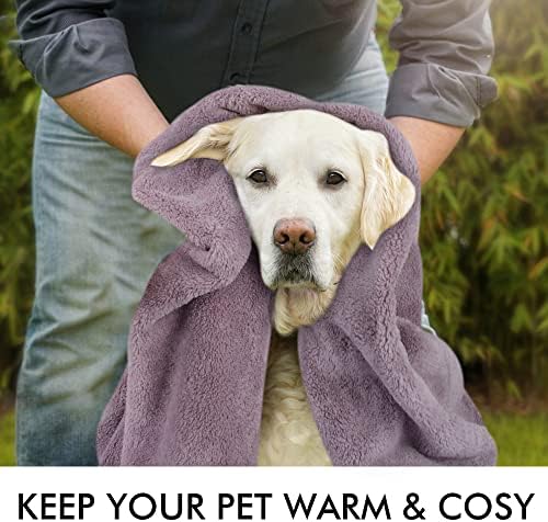 KinHwa Dog Towels for Drying Dogs, Absorbent Microfiber Pet Bath Towel - Image 6