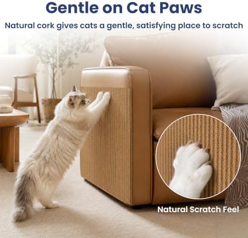 PawsPik Flexible Cork Cat Scratch Mat - Image 6