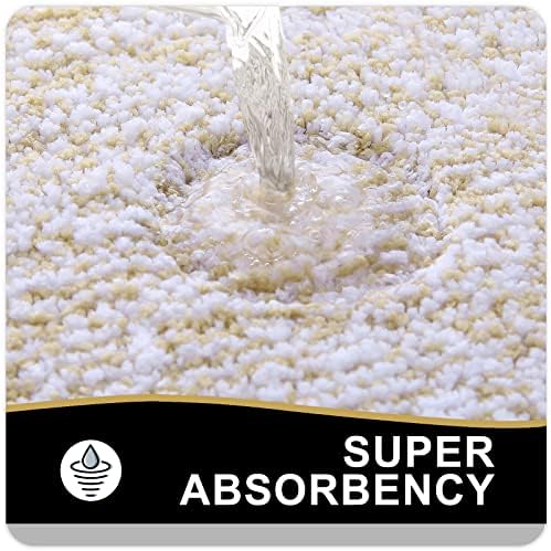 OLANLY Bathroom Runner Rugs 47x24, Long Bath Mats - Image 3