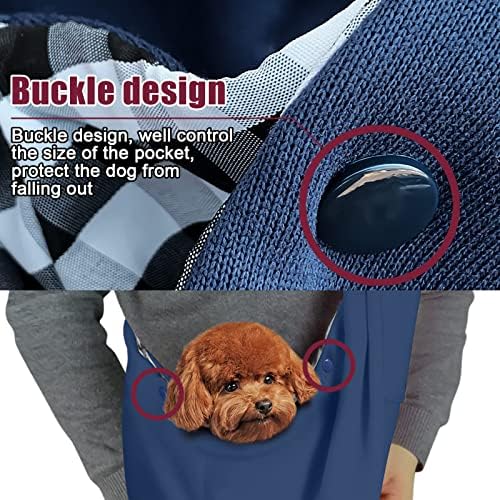 Pet Dog Sling Carrier for 3-10 lbs pet, Dog Purse Pouch, Dog Satchel, - Image 4