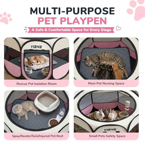 Dog Cat Small Animal Puppy Playpen Crate - Image 3