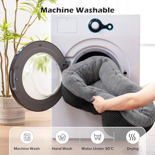 INVENHO Large Dog Beds Large Sized Dog, Washable Orthopedic Warming Soft - Image 7