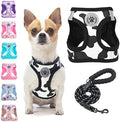 BEAUTYZOO Small Dog Harness and Leash Set, No Pull Puppy Pet Vest by BEAUTYZOO