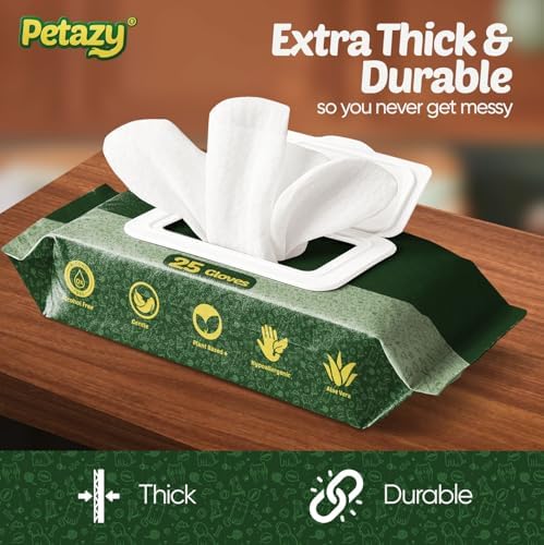 Petazy Pet Glove Wipes for Dogs & Cats - Image 7