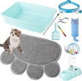 Tioncy 7 Pcs Kitten Litter Box Starter Kit by Tioncy
