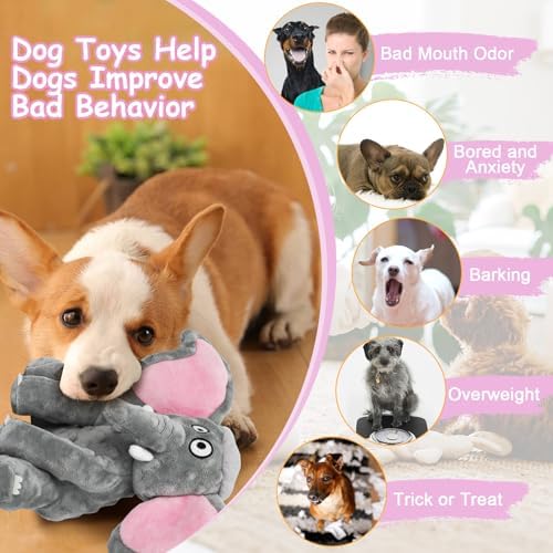 Letsmeet Plush Large Dog Toys - Image 4