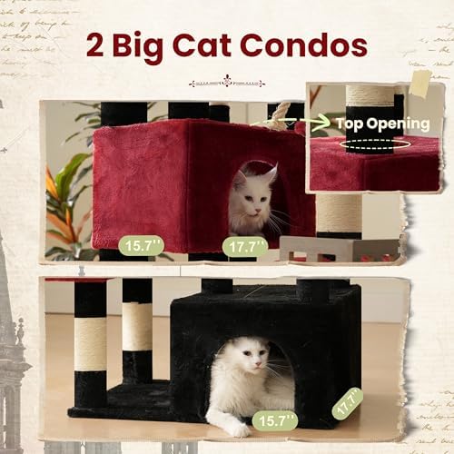 Gitelsnour Maine Coon Cat Tree, Heavy Duty Cat Tower - Image 4