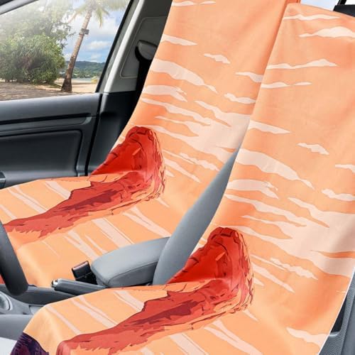 Hahafelt 2 Pack Car Seat Towel Cover - Image 3