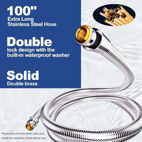 Dog Shower Attachment for Convenient Dog Bath, 3-mode High Pressure Handheld - Image 5