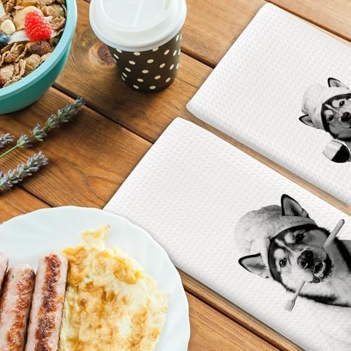 Dog Kitchen Towels Decor Set of 2 - Image 4