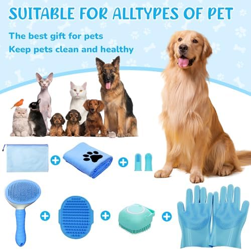 Dog Grooming Kit for Shedding – 8-Piece Pet Grooming Supplies - Image 7